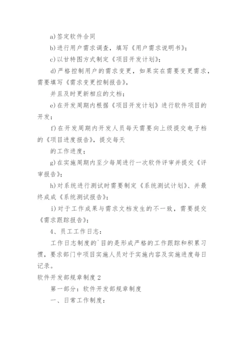 软件开发部规章制度.docx