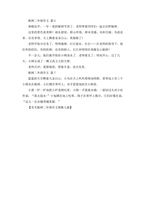 有关植树二年级作文锦集七篇.docx