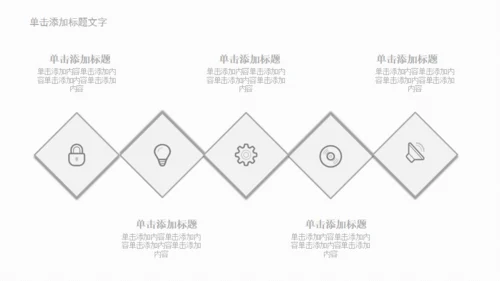 欧式极简商务工作汇报通用PPT模板