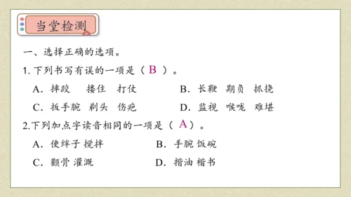 【核心素养】部编版语文五年级下册-13.人物描写一组 第1课时（课件）