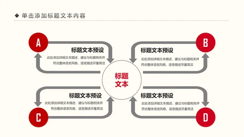红色大气党政机关演讲比赛演讲活动PPT模板