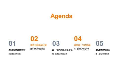 高一生活探索之旅