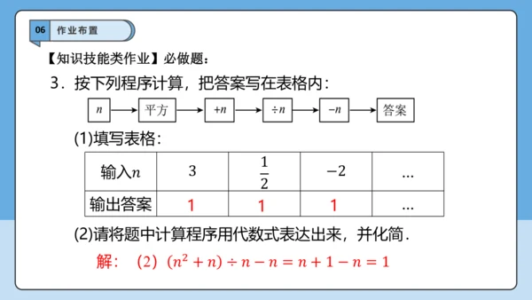 3.2 代数式的值（第一课时）-课件