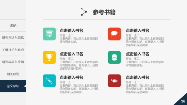 活力大学生论文毕业答辩通用PPT模板