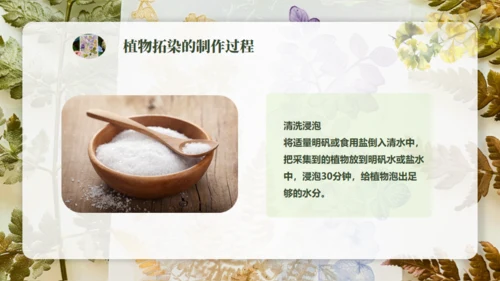 植物拓染非遗传承通用PPT模板
