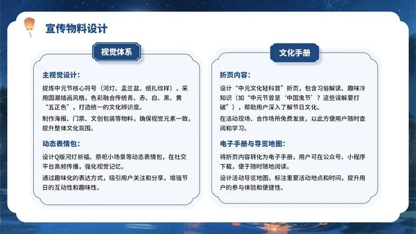蓝色中国风传承文化+创新活动PPT模板