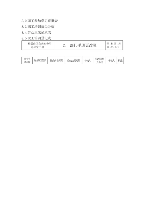 办公室部门工作手册仿宋