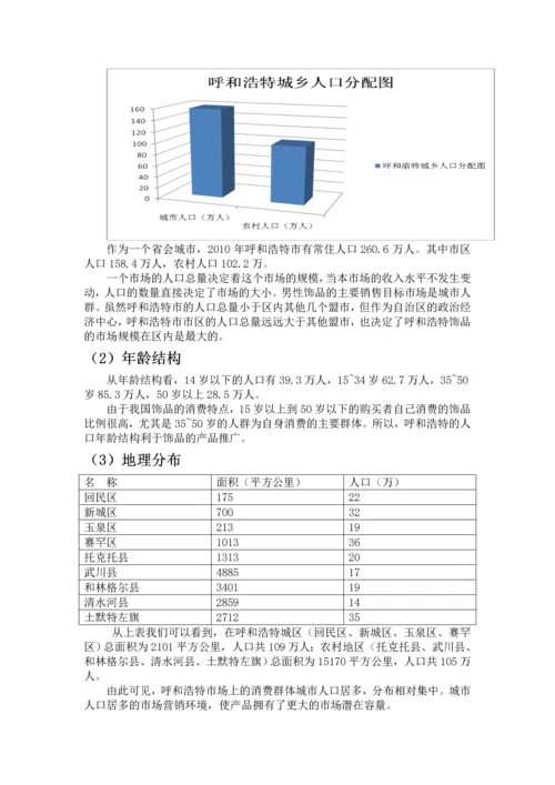 内蒙古呼市地区男性饰品店营销策划方案.docx