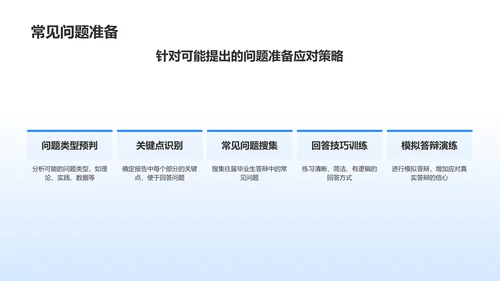 蓝色3D风毕业答辩PPT模板