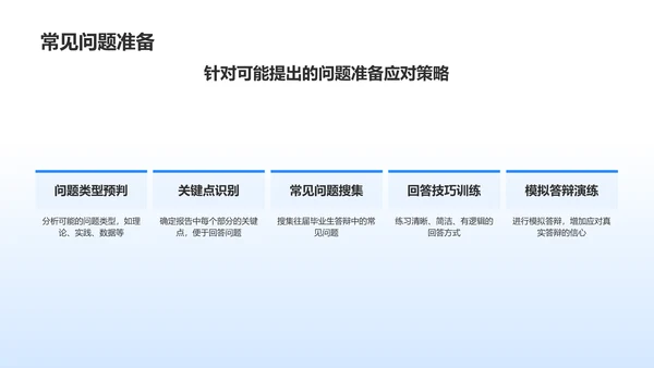 蓝色3D风毕业答辩PPT模板