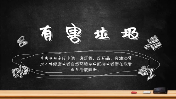 垃圾分类从我做起讲课PPT模板