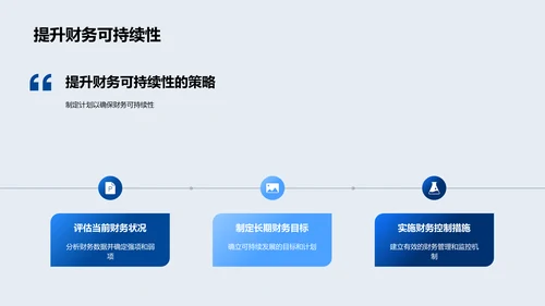 年度财务健康报告