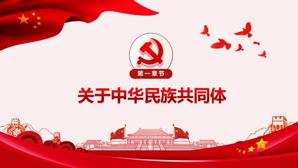 筑牢中华民族共同体意识民族团结民族政策PPT
