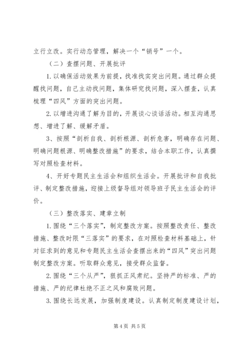 党的群众路线教育活动实施方案.docx