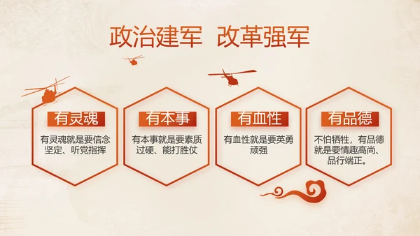 红色党建党支部年终述职报告学习教育动态PPT