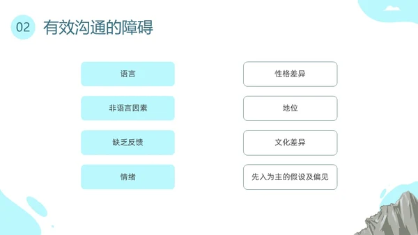 蓝色插画团队建设PPT课件