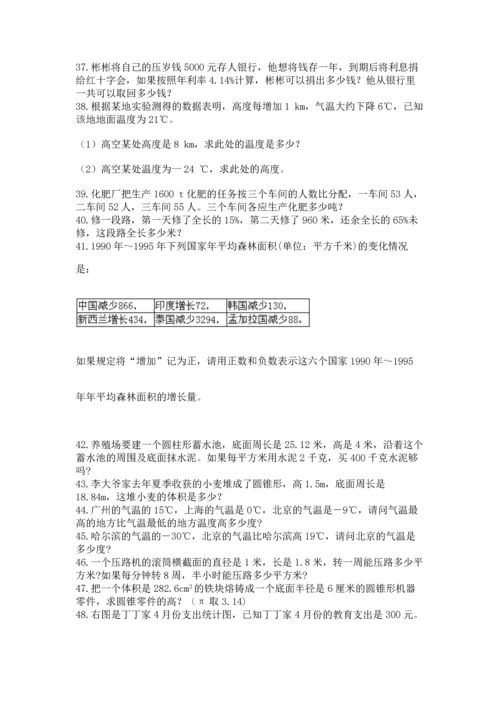 小升初数学应用题50道及完整答案（历年真题）.docx
