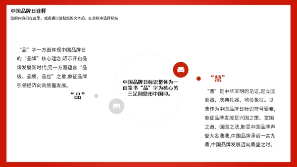 中国品牌日世界分享通用PPT模板
