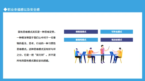 职业幸福感与安全感通用PPT课件模板