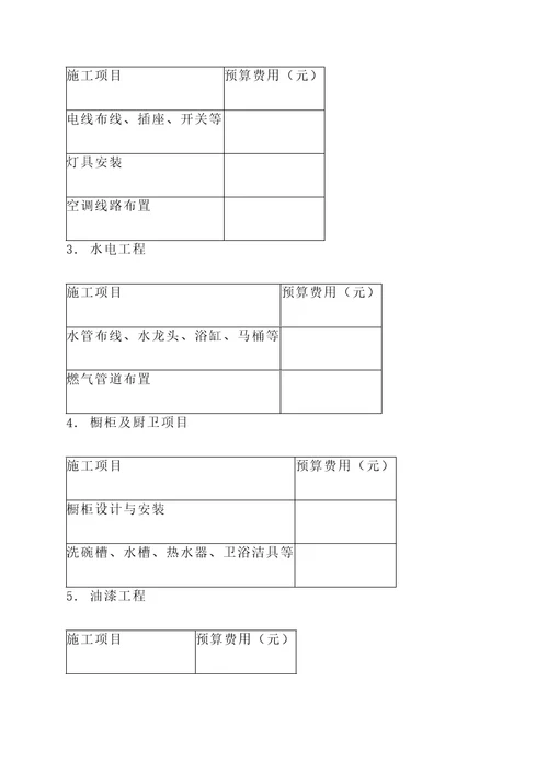 烟台美式风格家装报价单