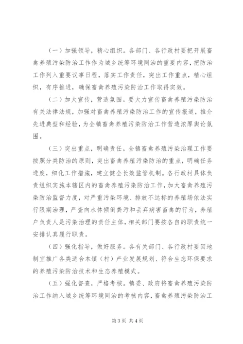 XX市畜禽养殖污染防治专项整治行动实施方案.docx