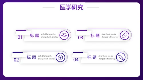 蓝色医疗病例汇报工作总结动态PPT模板