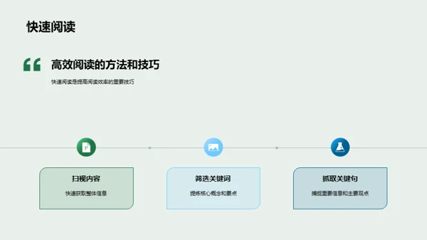 阅读力：提升的秘诀