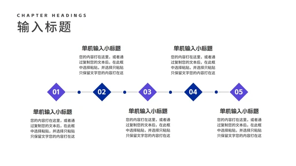 科技风渐变年度商业计划汇报PPT模板