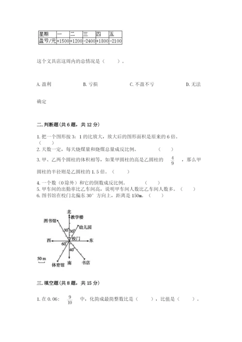 忻州市小升初数学测试卷a4版.docx