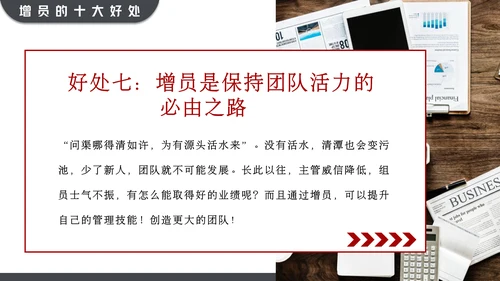 黑红大气高效增员专题动态通用PPT模板