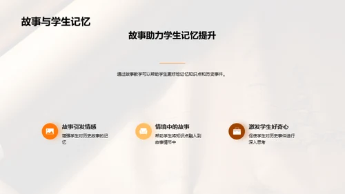 运用历史故事教学