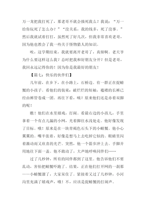描写小伙伴的作文-1.docx
