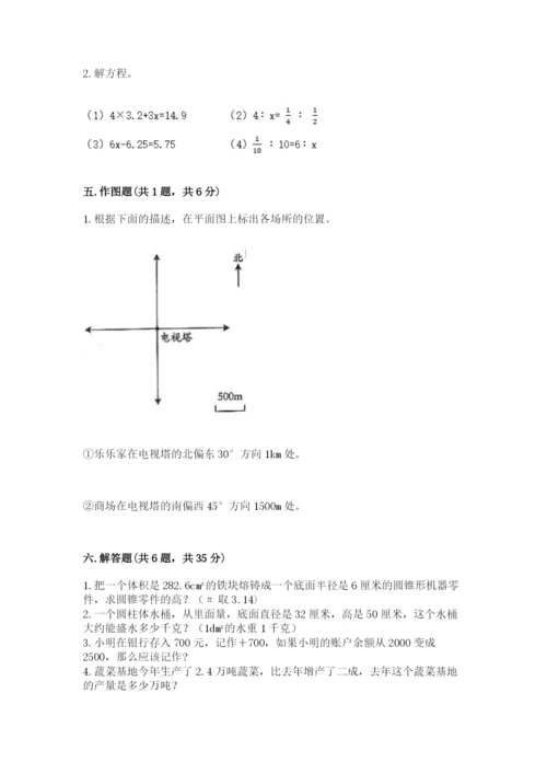 小升初数学期末测试卷（典优）.docx