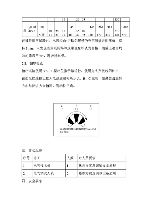 变压器安装及调试工法