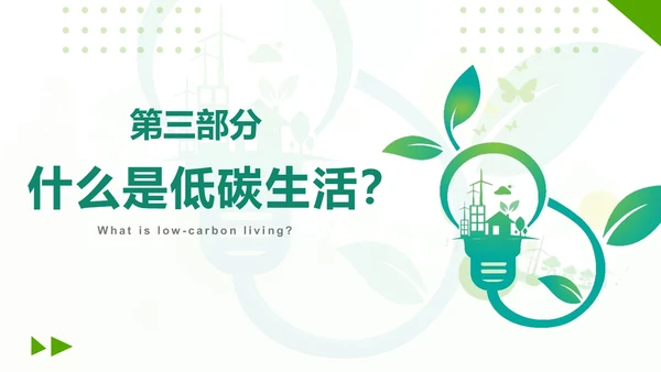 绿色大气学院风节能减排和节能环保PPT课件节能宣传周