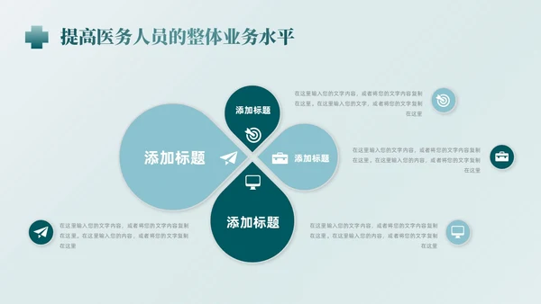 简约医院岗位竞聘创城创新守正健康