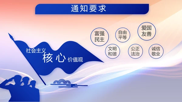 解放军和武警部队年终总结PPT动态模板