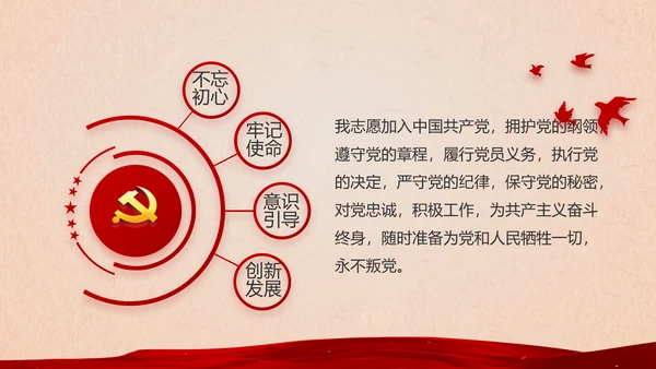 开场视频片头开展红色学习教育PPT封含MP4