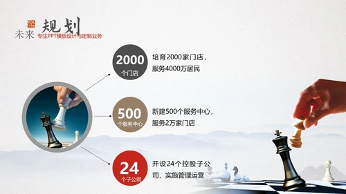 中国风企业文化宣传通用PPT模板