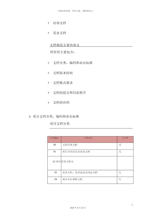 项目文档管理规范