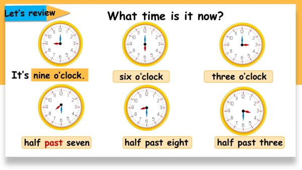 Module 8 Unit 1 What time does your school start 课