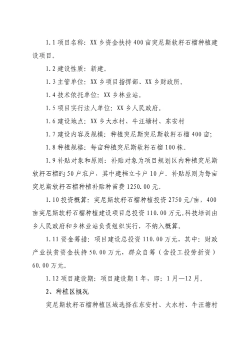 火龙果实施专题方案.docx