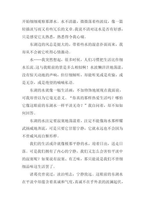 关于水的作文600字.docx