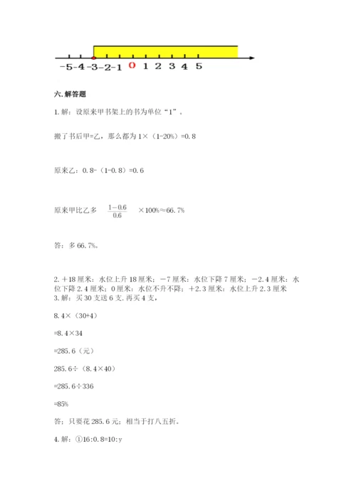 小学六年级下册数学期末卷附参考答案【基础题】.docx