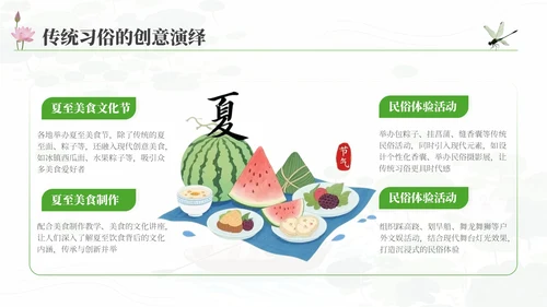 夏至的传统与现代融合