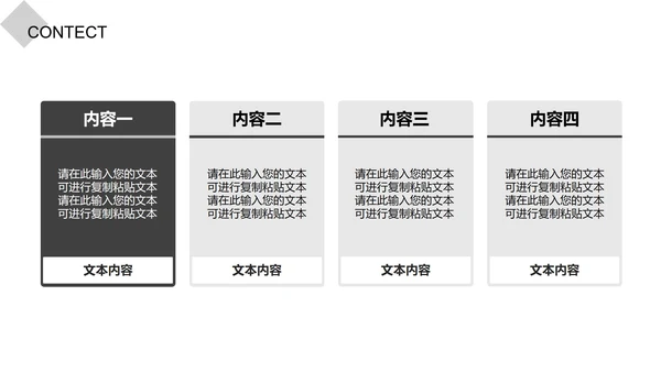 白色都市简约竞聘述职PPT模板