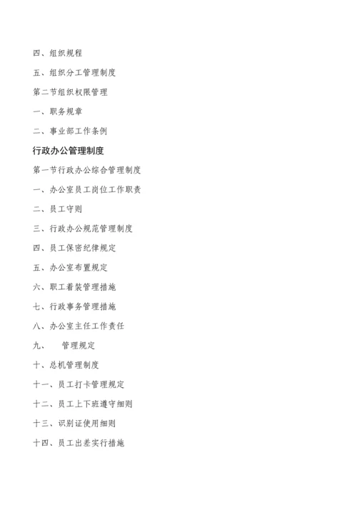 企业管理制度大全超全面.docx
