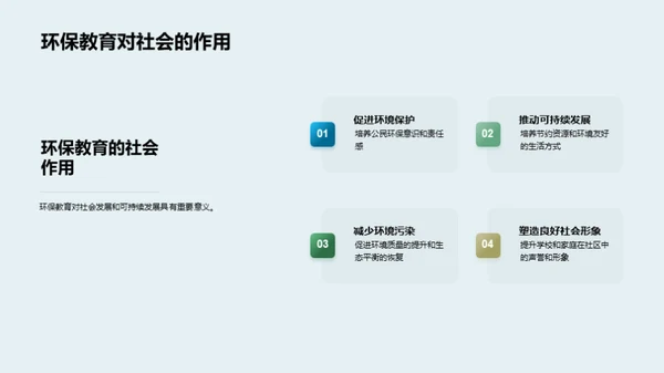 行动中的环保教育
