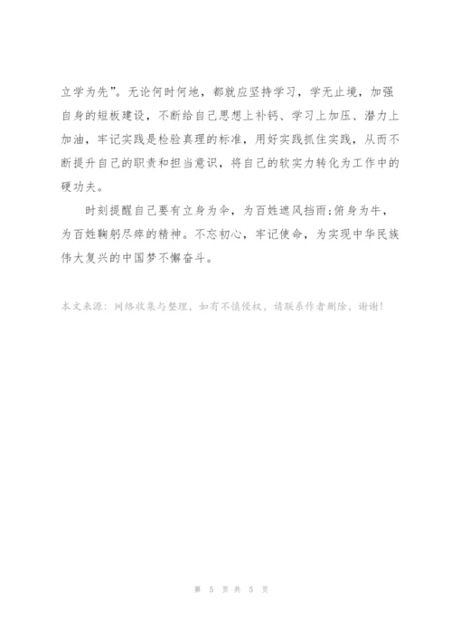 不忘初心牢记使命党课讲稿10篇.docx