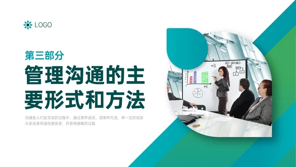 绿色简约商务管理学沟通培训PPT课件沟通技巧
